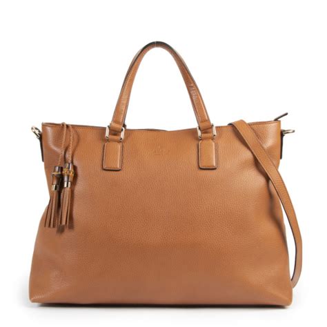 gucci camel leather shoulder bag|authentic Gucci shoulder bag.